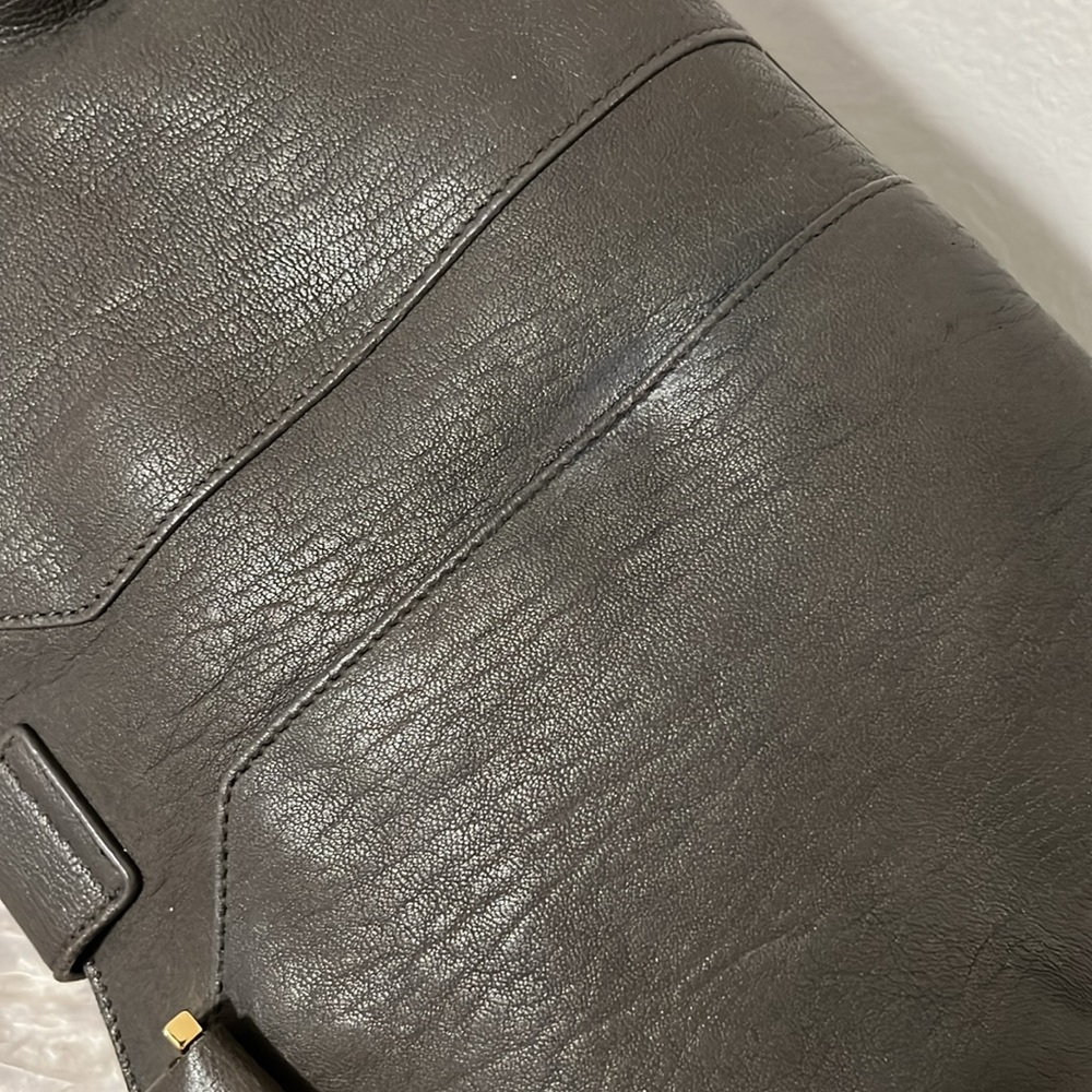 YSL Cabas Bold Y Grey Bag - Picture 11 of 17